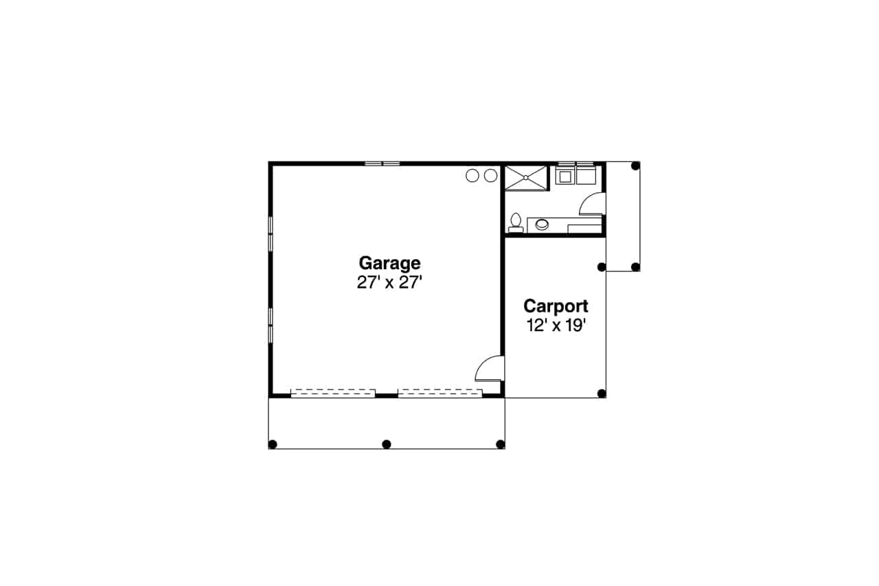 Floor Plan Garage