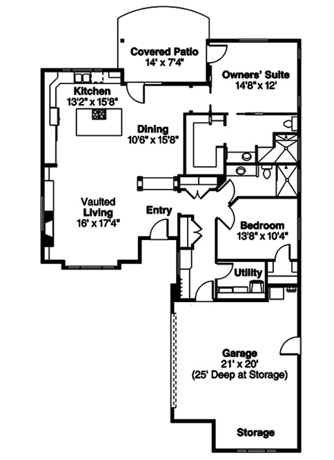 Floor Plan Main Level