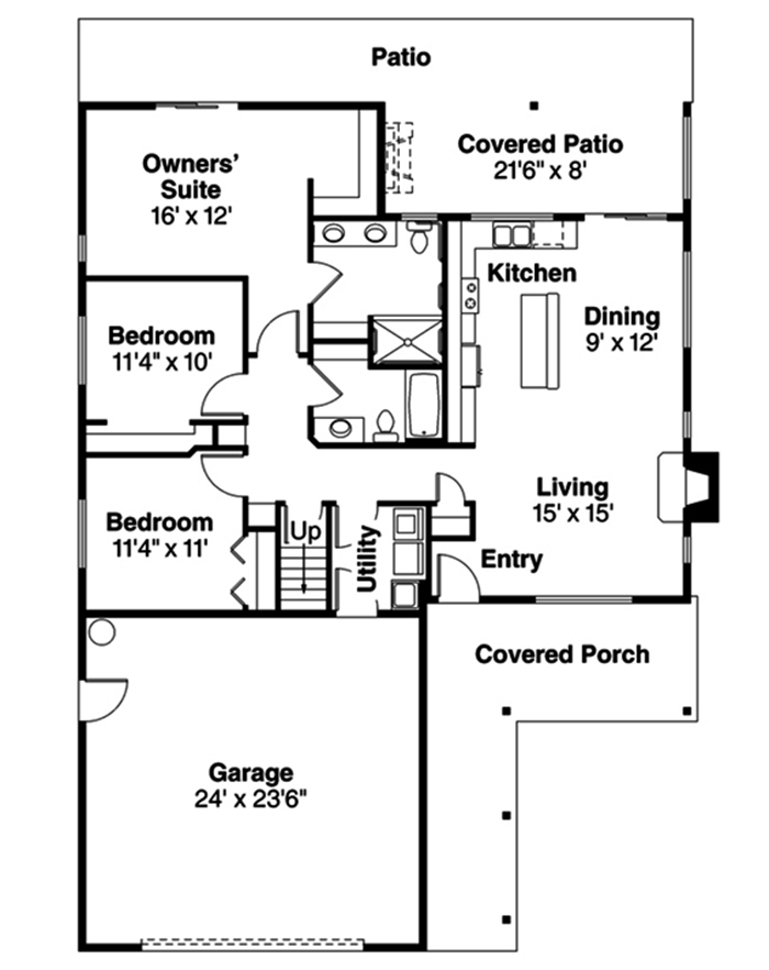 Floor Plan Main Level