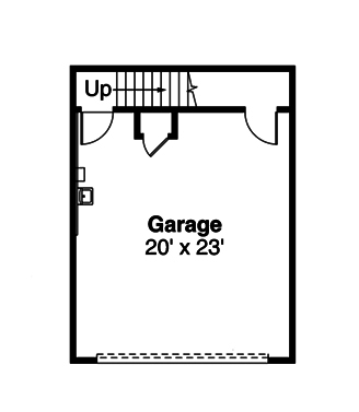 Floor Plan Garage