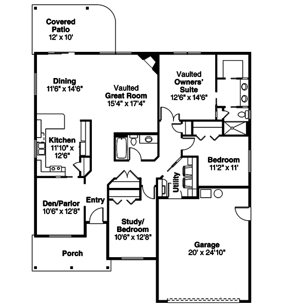 Floor Plan Main Level