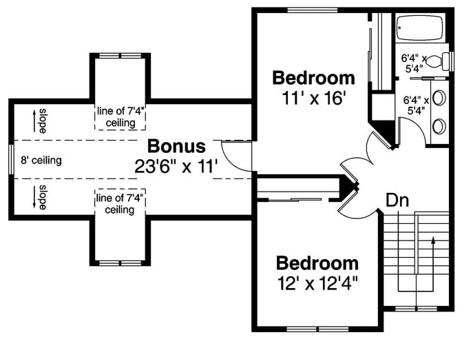 Floor Plan Upper Level