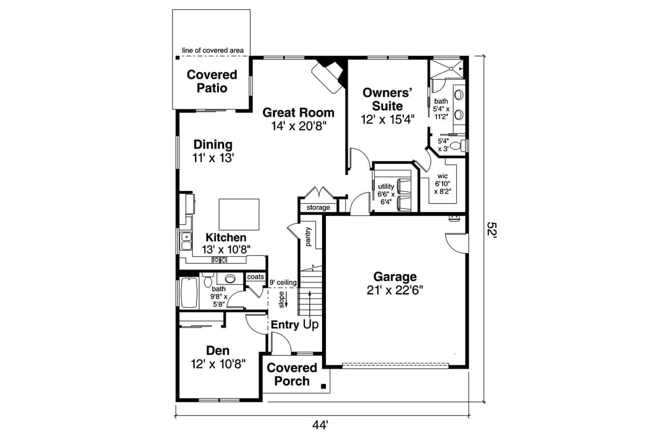 Floor Plan Main Level
