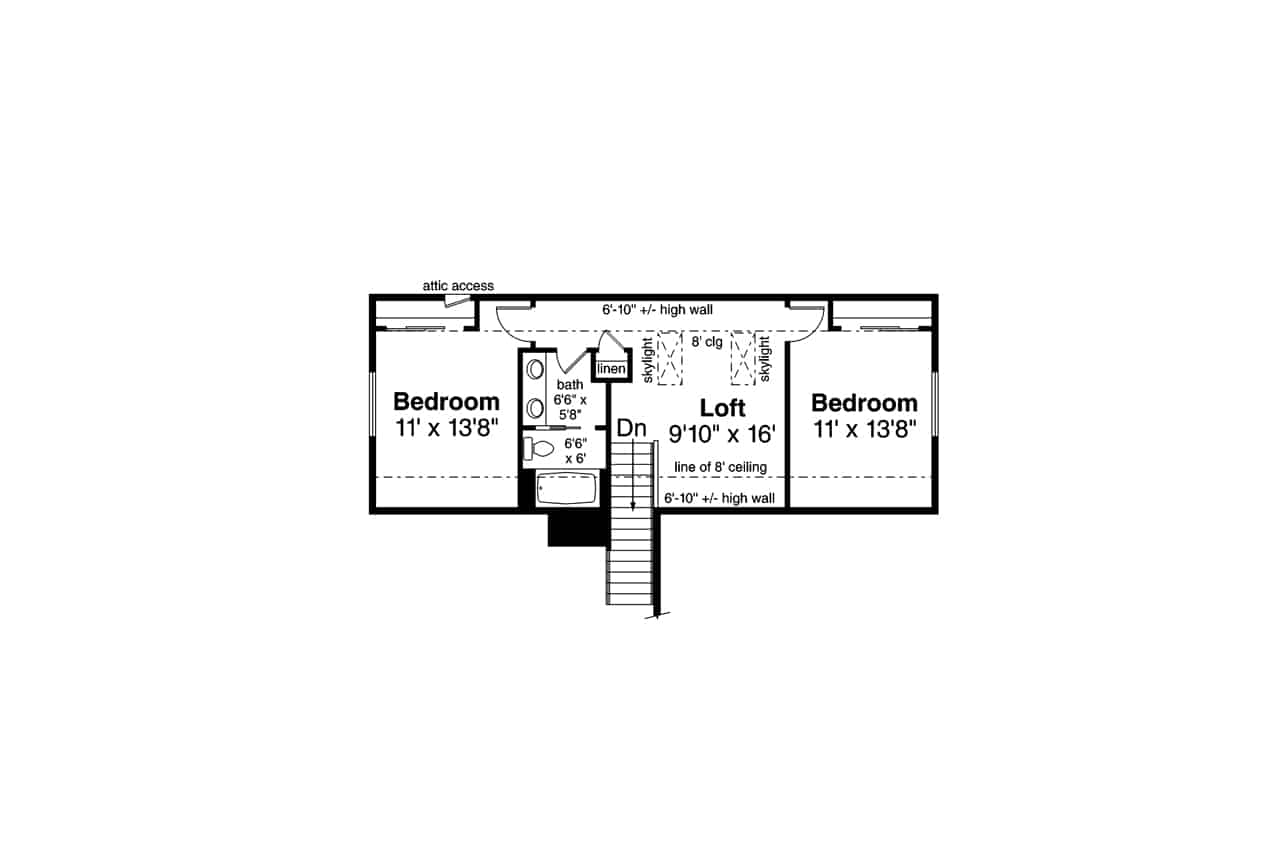 Floor Plan Upper Level