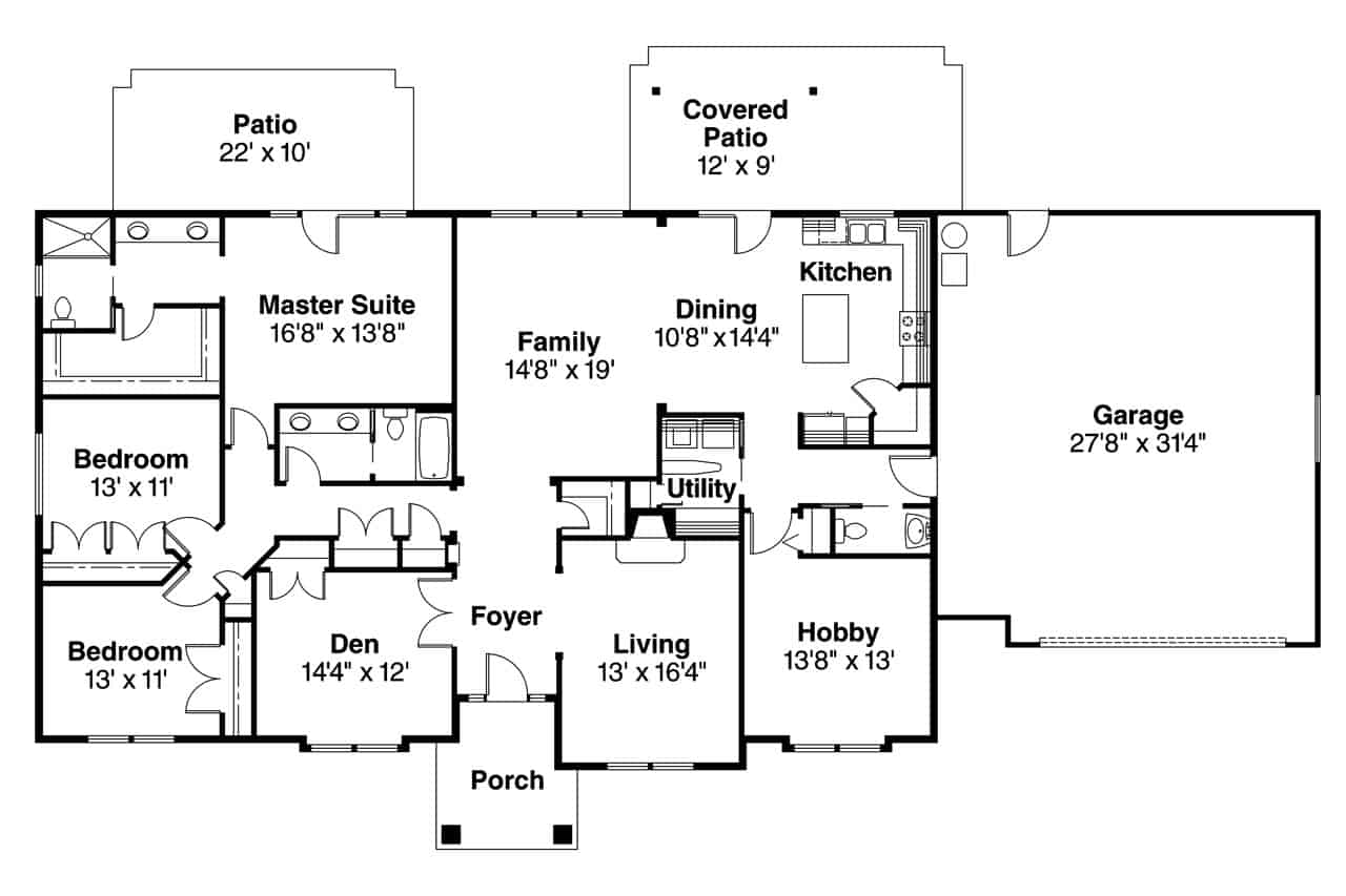 Floor Plan Main Level