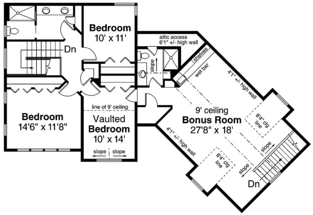 Floor Plan Upper Level