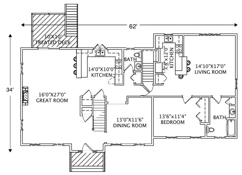 Floor Plan First Story