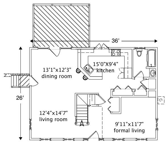 Floor Plan First Story