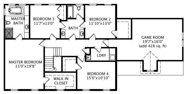 Floor Plan Second Story