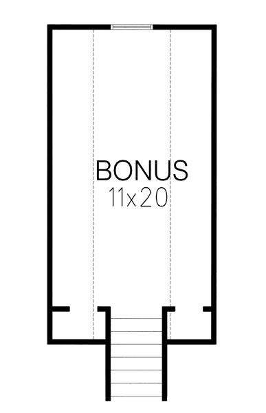 Floor Plan Bonus Room