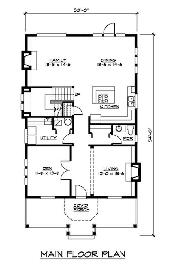 Floor Plan Main Level