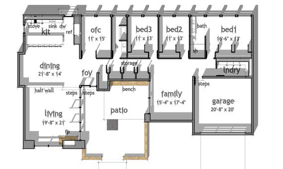 Floor Plan First Story