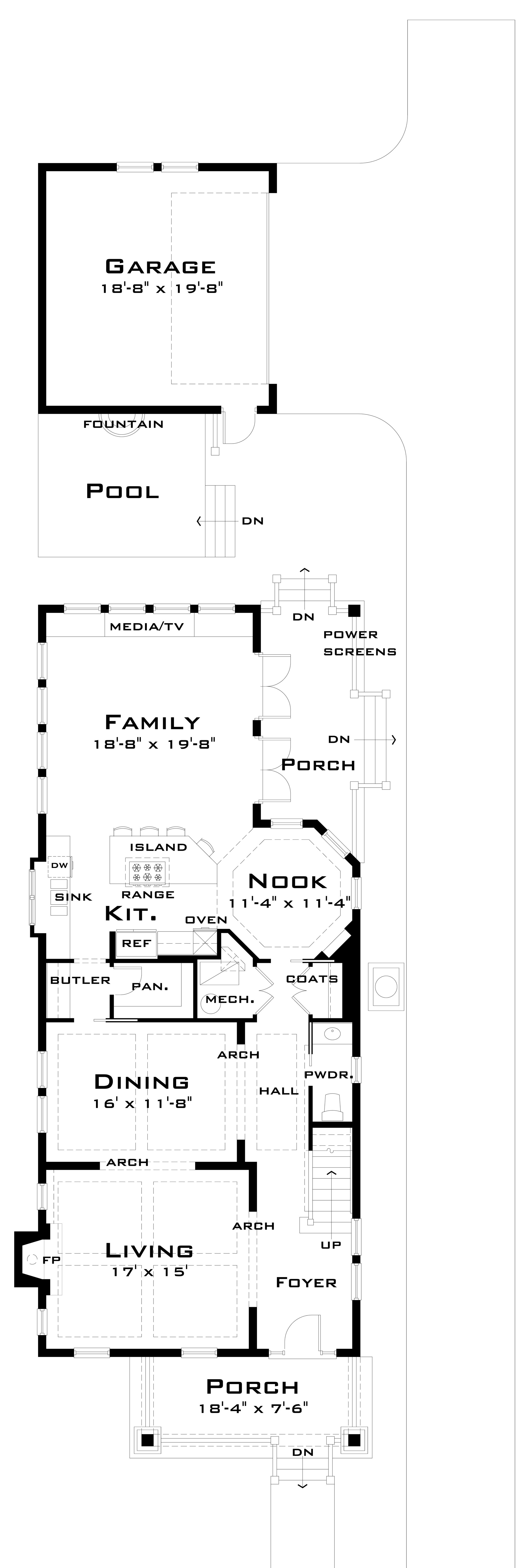 Floor Plan Main Level