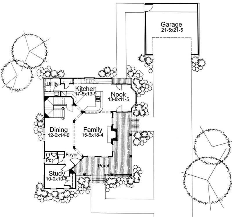 Floor Plan First Story