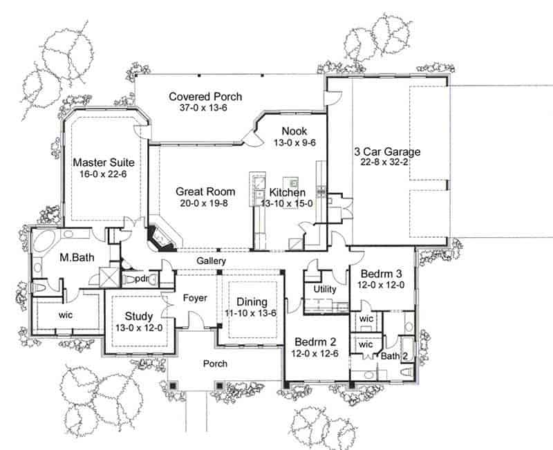 Floor Plan Main Level
