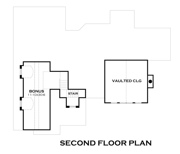 Floor Plan Bonus Room