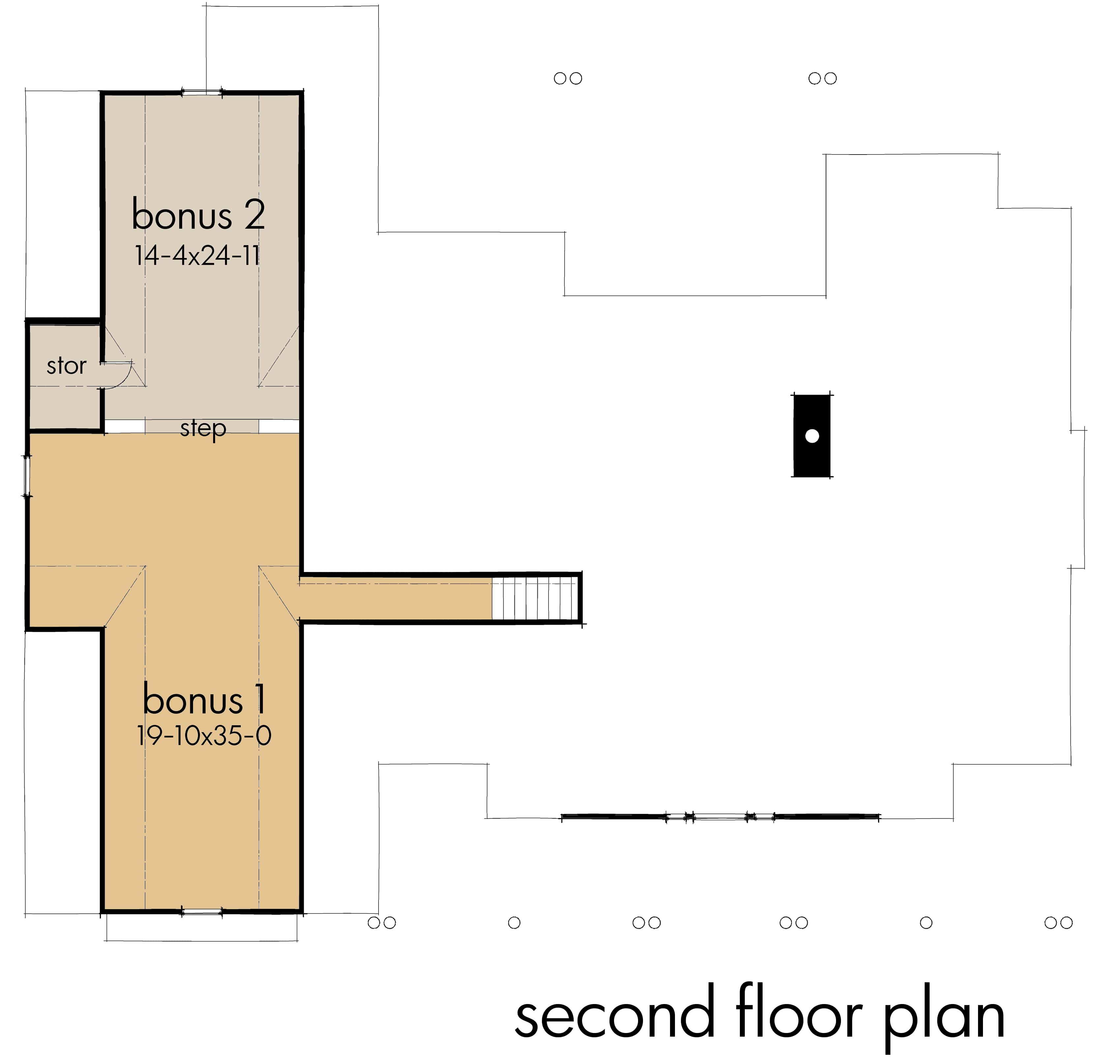 Floor Plan Bonus Room