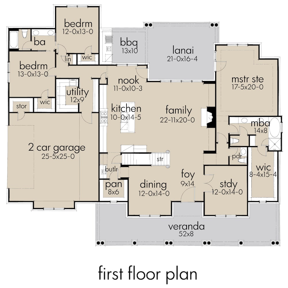 Floor Plan Main Level