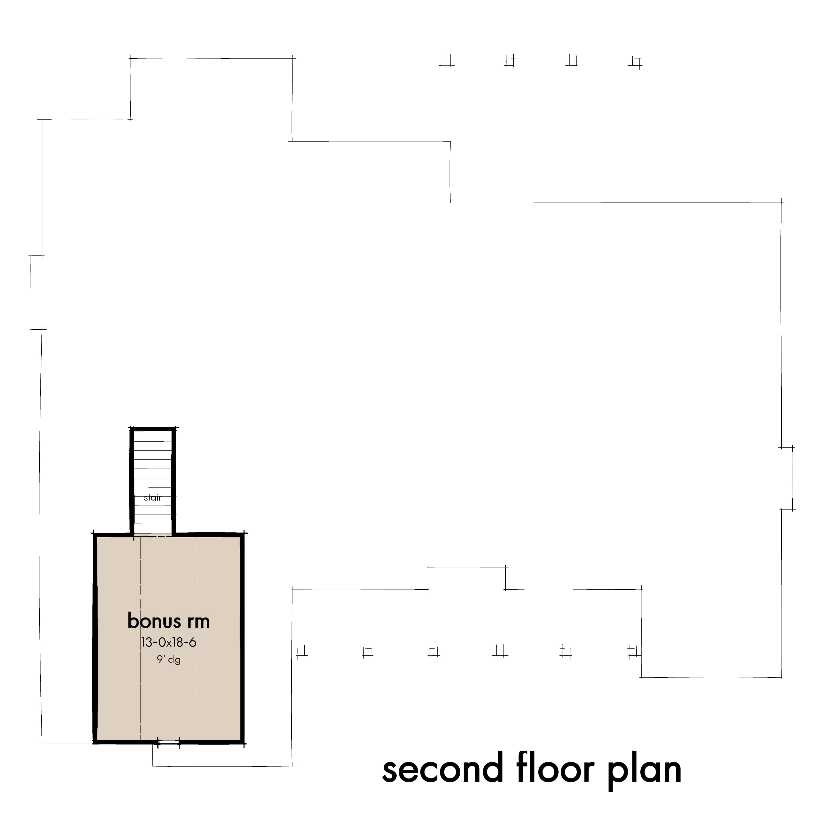 Floor Plan Bonus Room