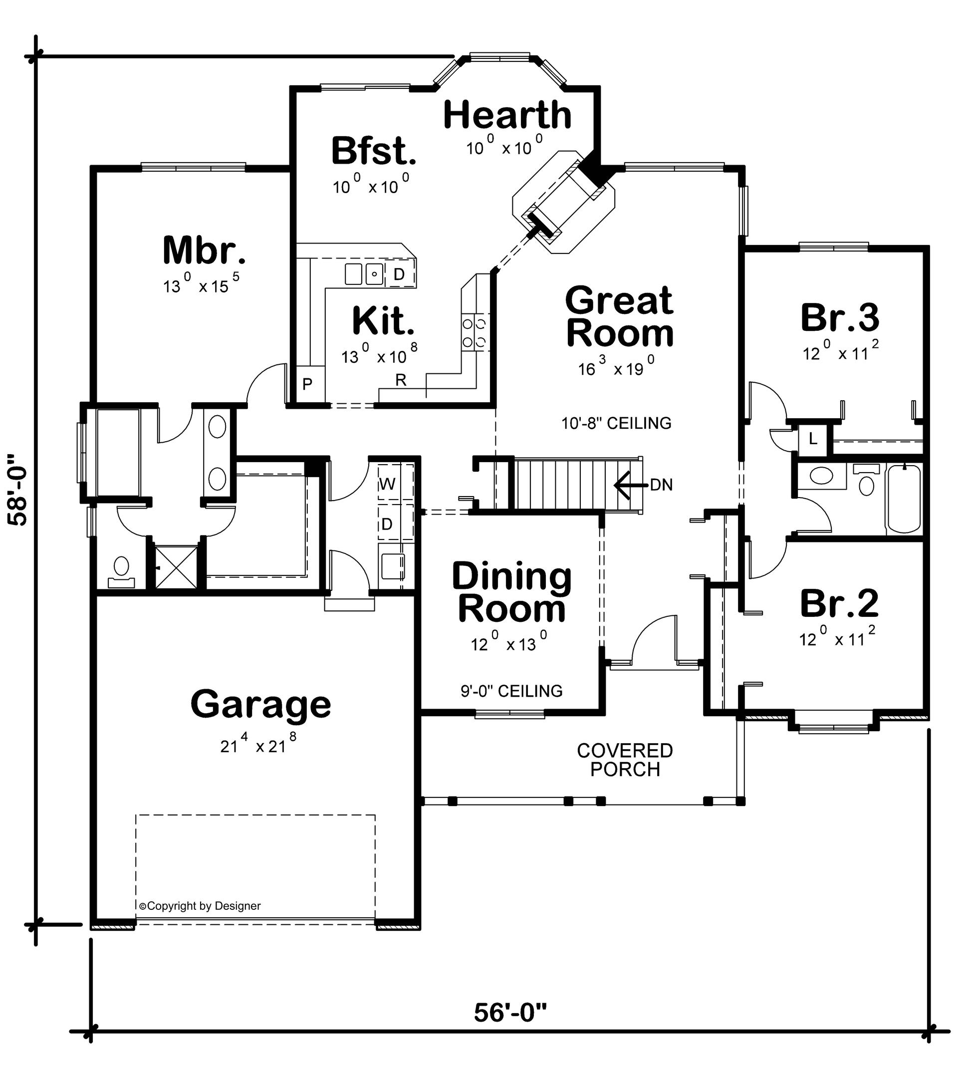 Floor Plan Main Level