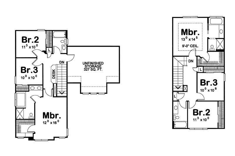 Upper Level Floor Plan