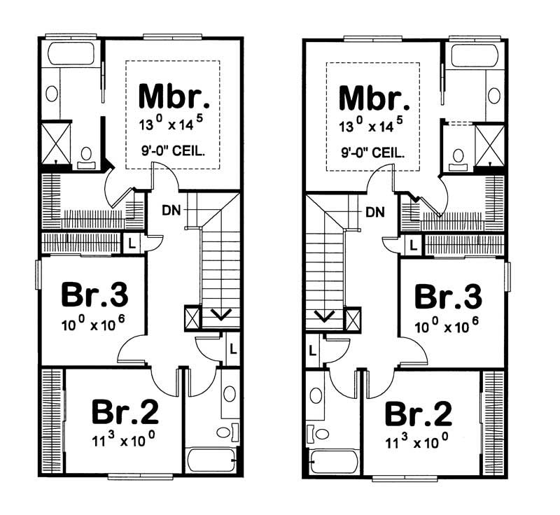 Upper Level Floor Plan