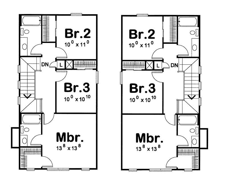 Upper Level Floor Plan