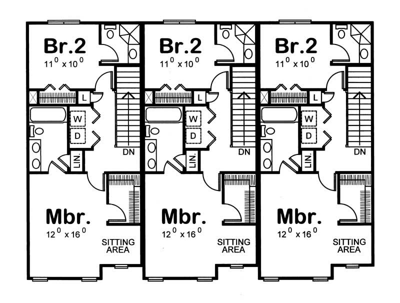 Upper Level Floor Plan