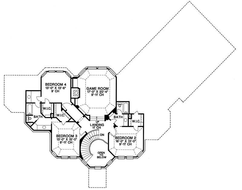 Upper Level Floor Plan