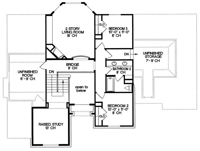 Upper Level Floor Plan