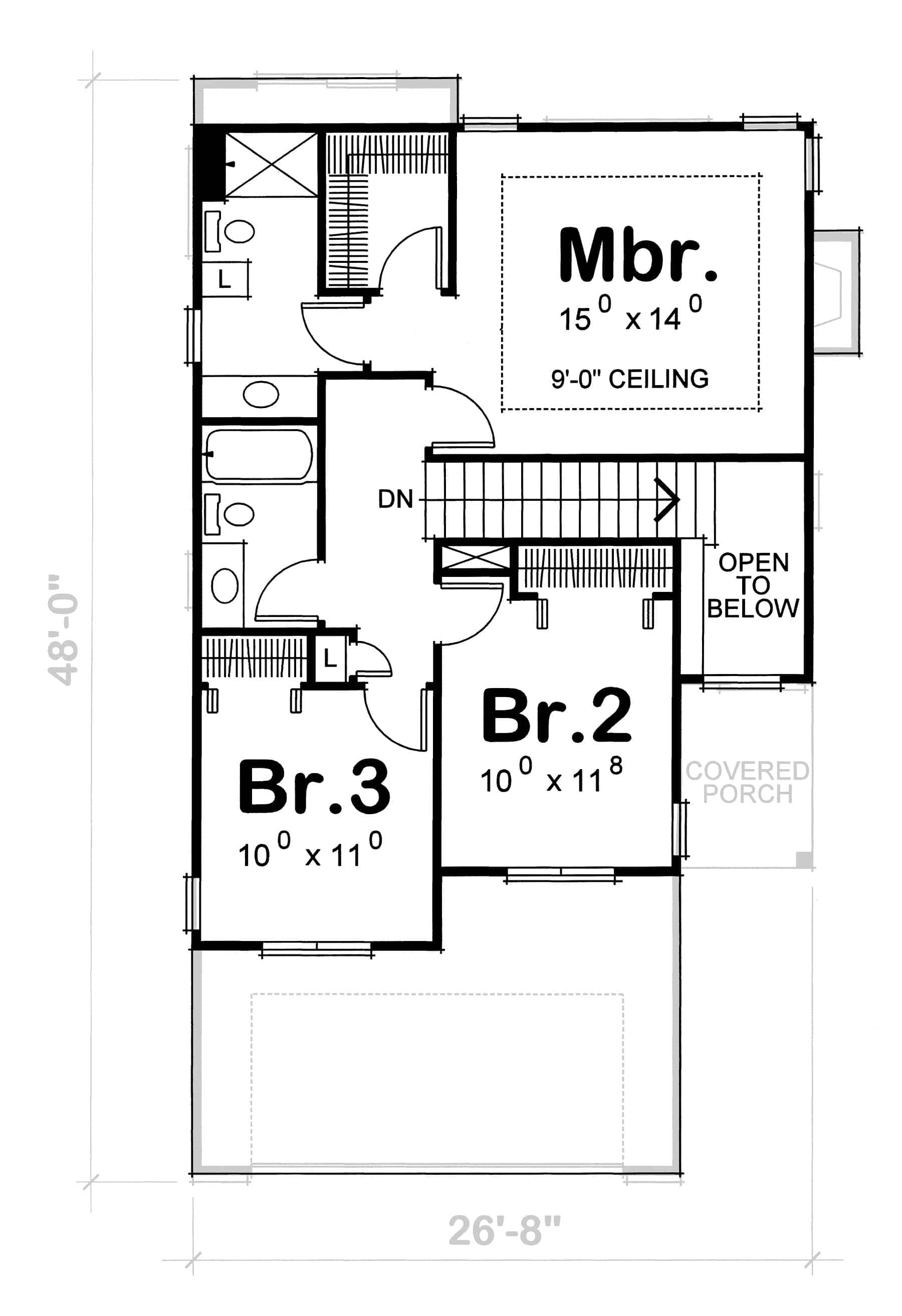 SECOND FLOOR PLAN