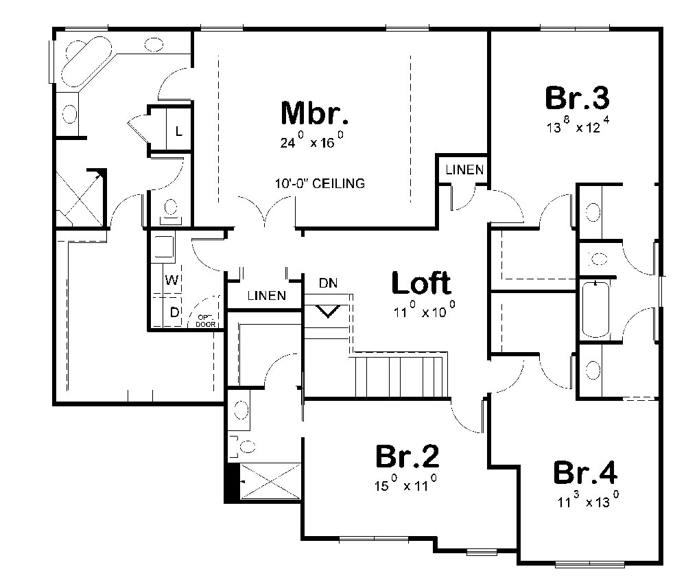 Floor Plan Upper Level