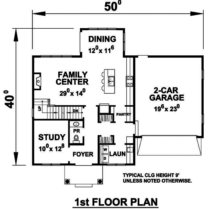 Floor Plan Main Level