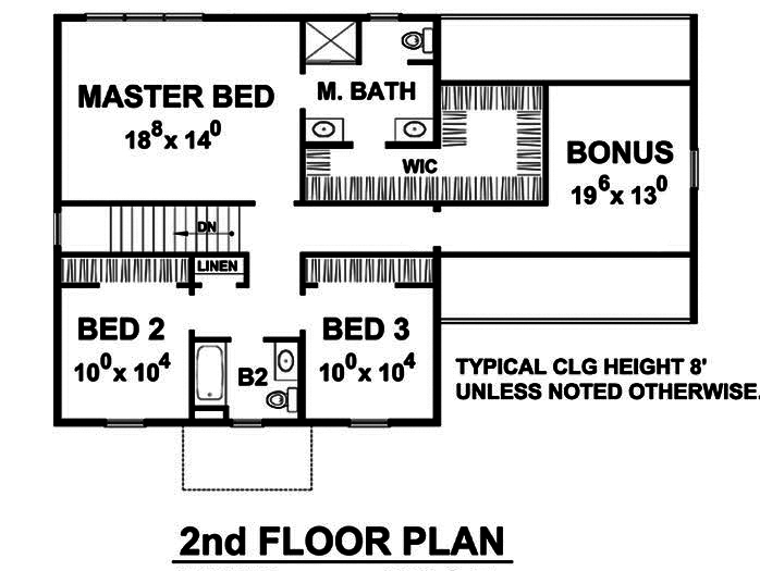 Floor Plan Upper Level