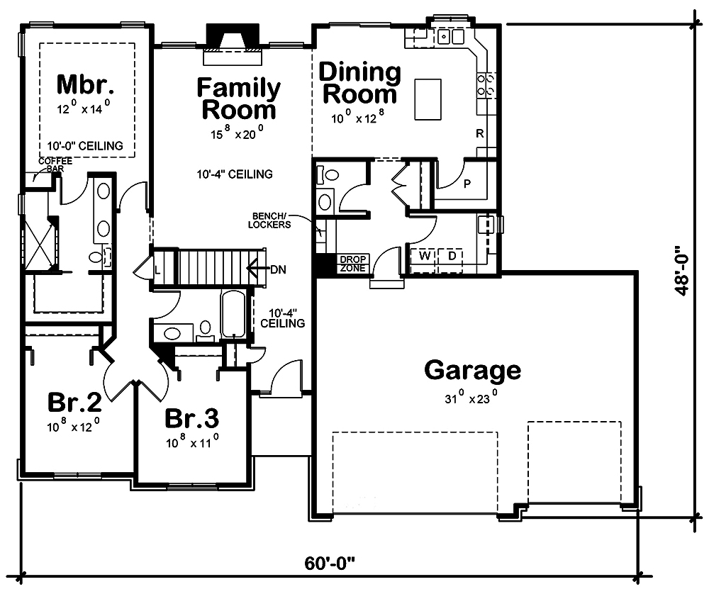 Floor Plan Main Level