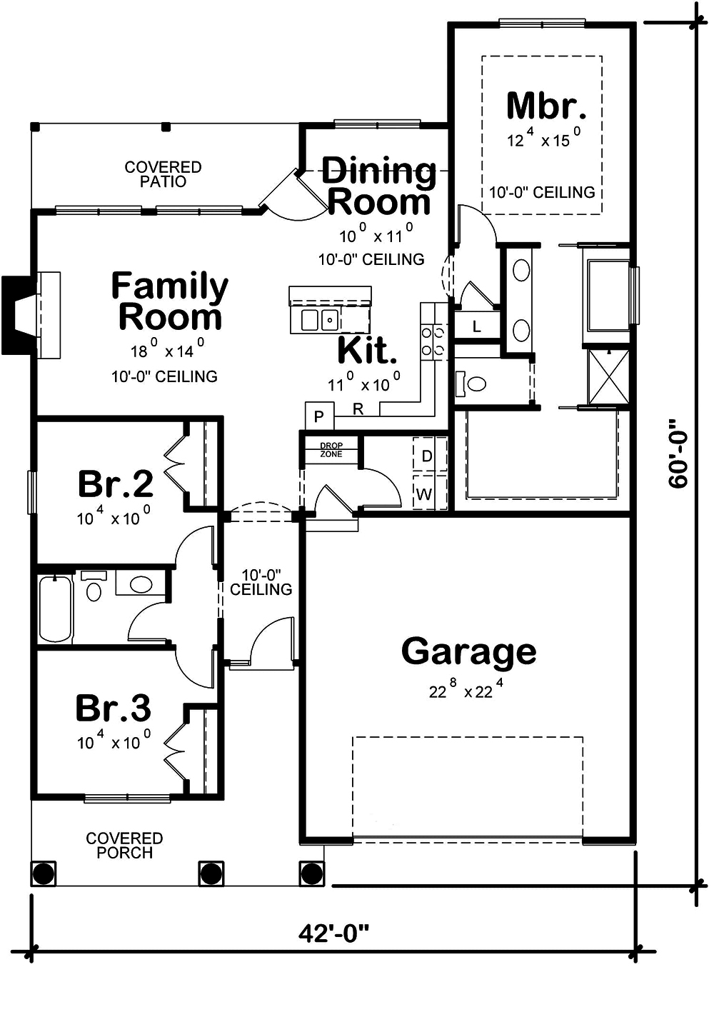 Floor Plan Main Level