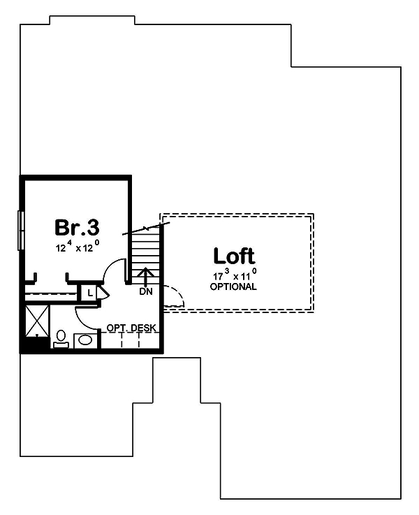 Floor Plan Upper Level