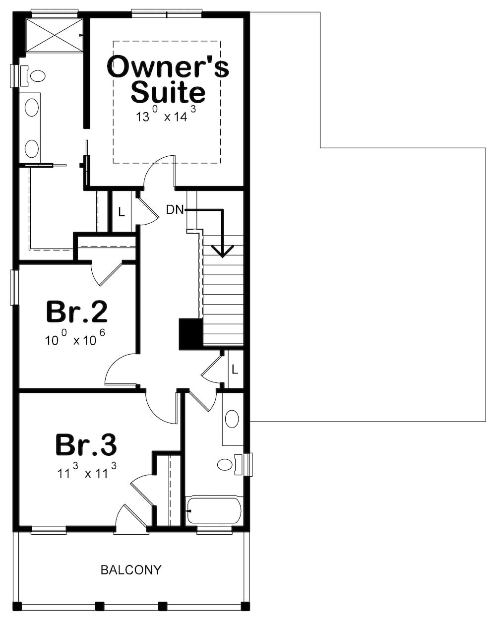 Floor Plan Upper Level