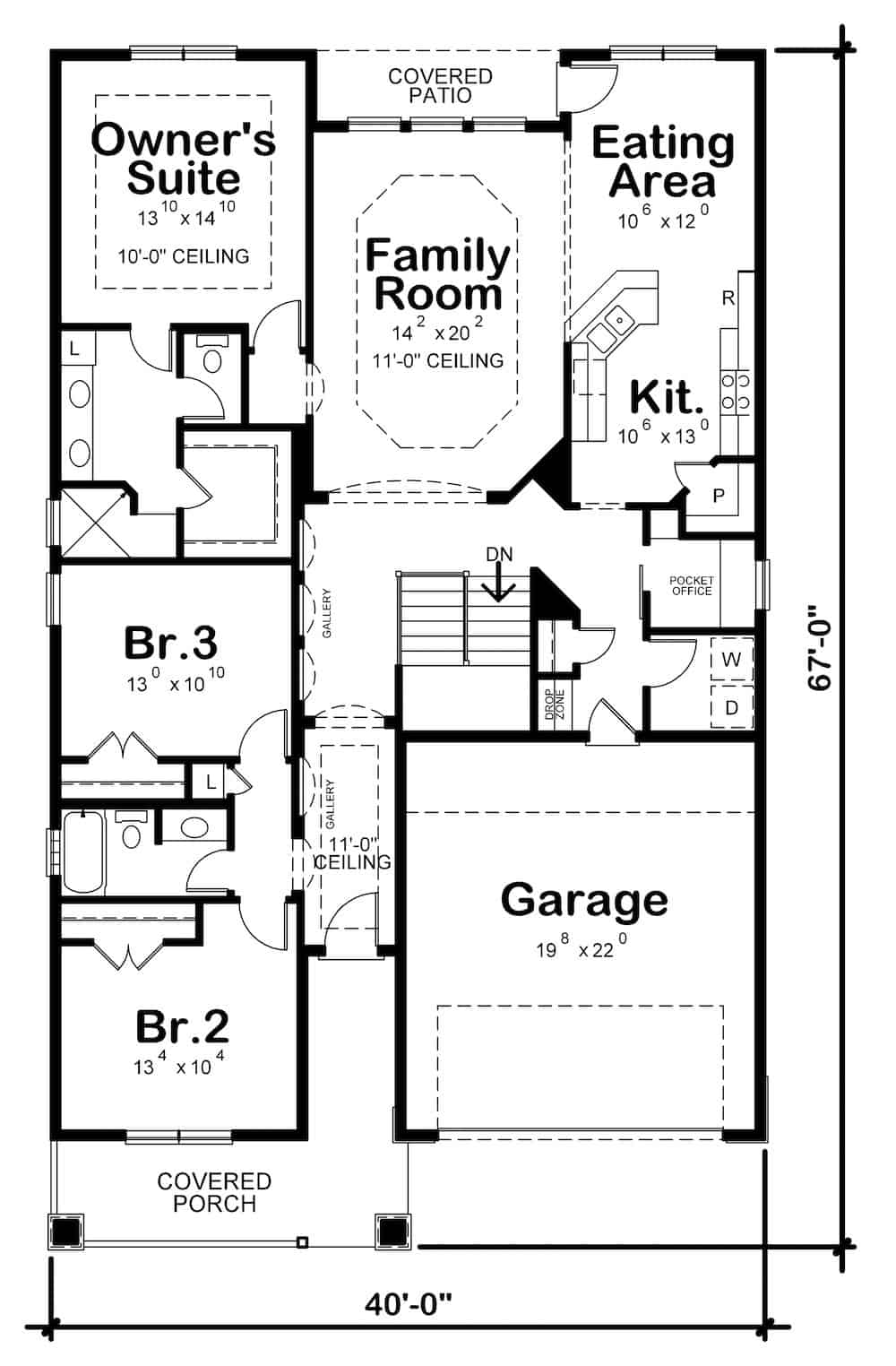 Floor Plan Main Level