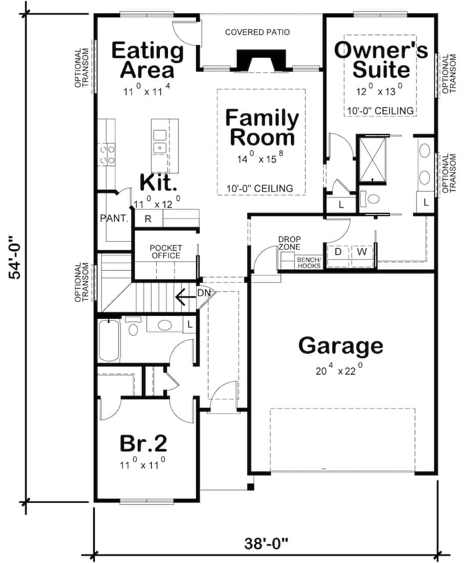 Floor Plan Main Level