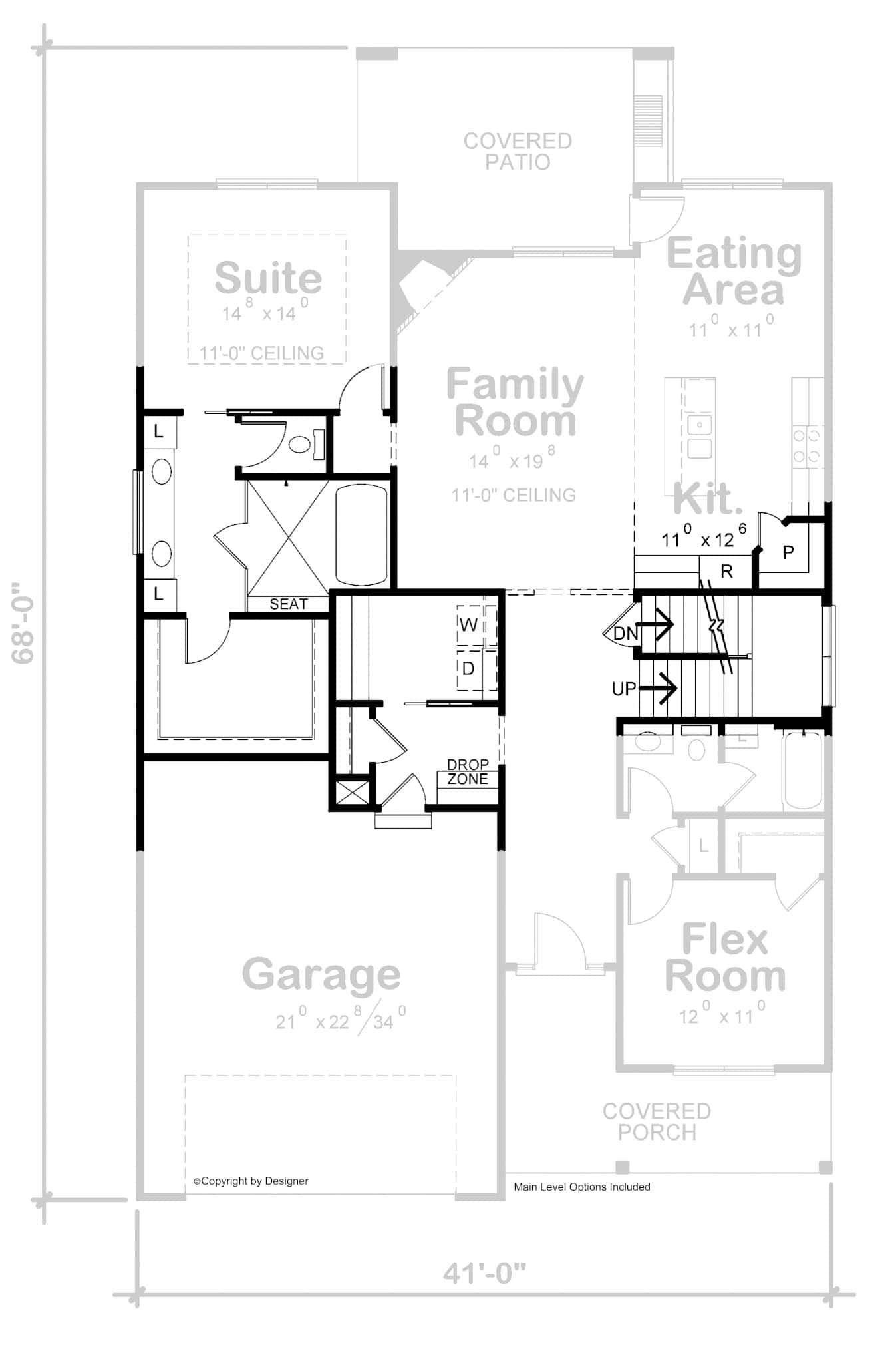Basement Option Stair Location