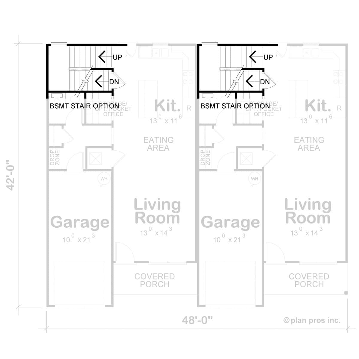 Basement Option Stair Location