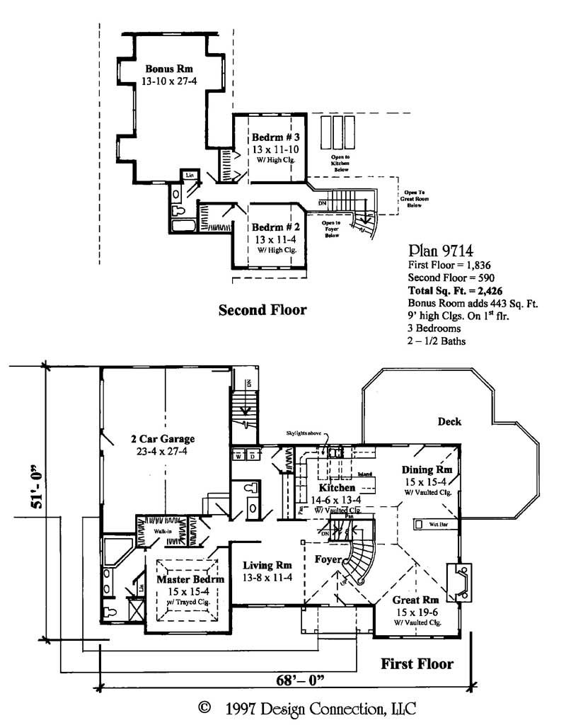 Main Level Floor Plan