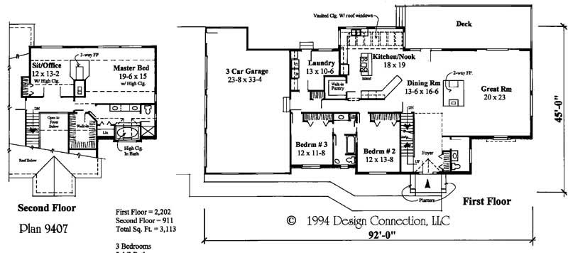Main Level Floor Plan