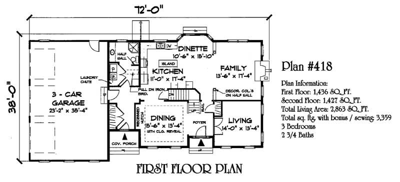 Main Level Floor Plan