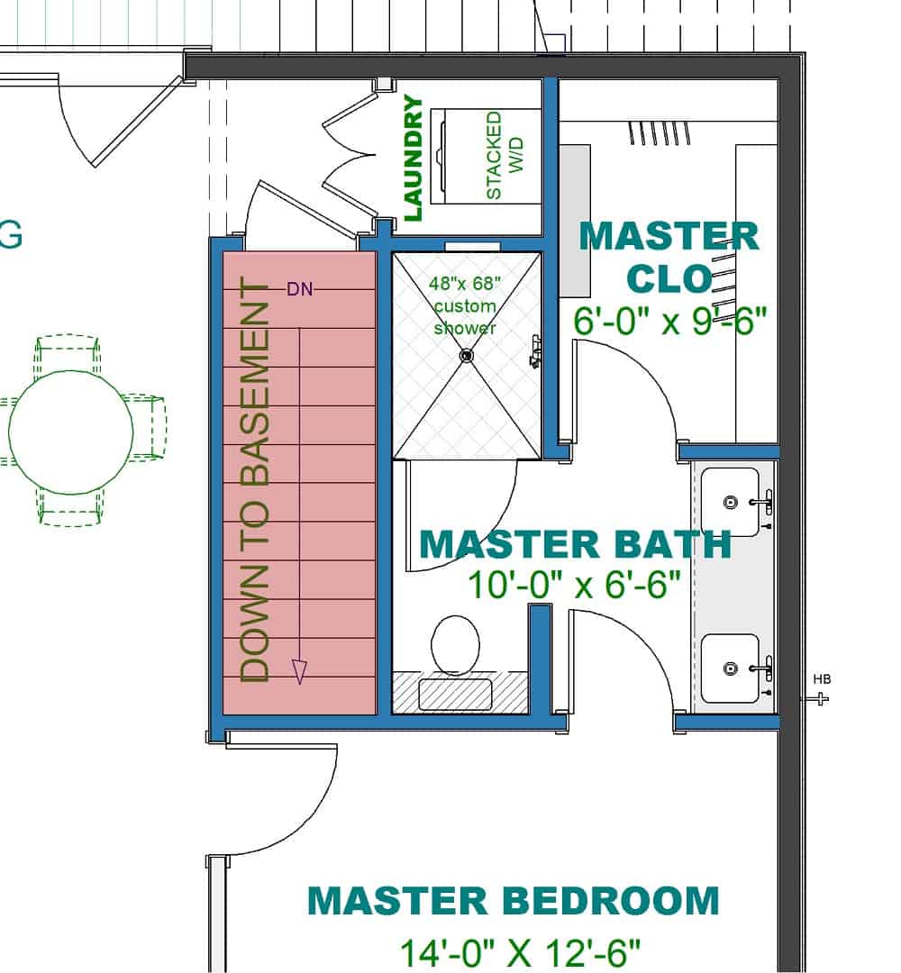 Basement Option Layout