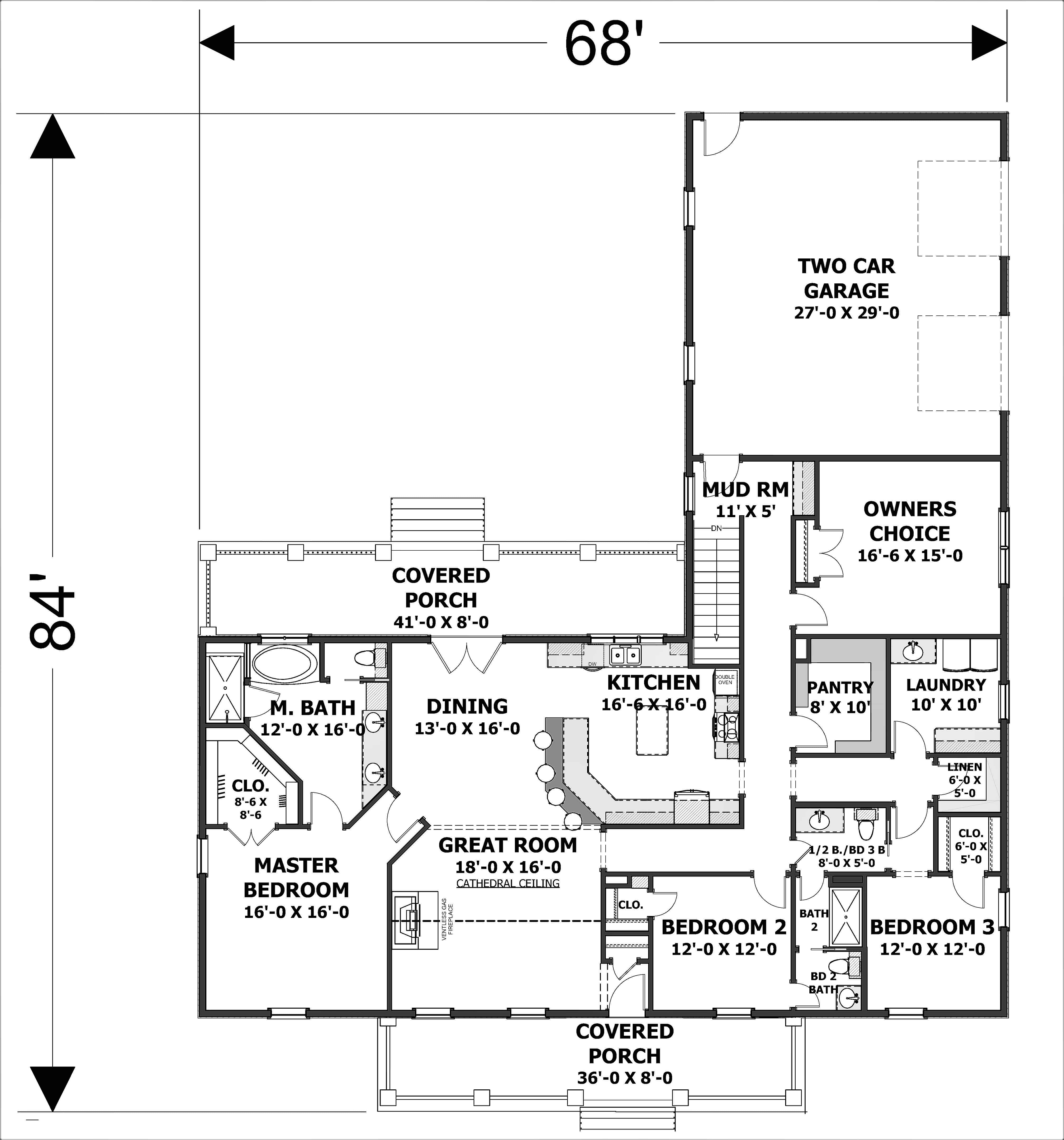 Floor Plan Main Level
