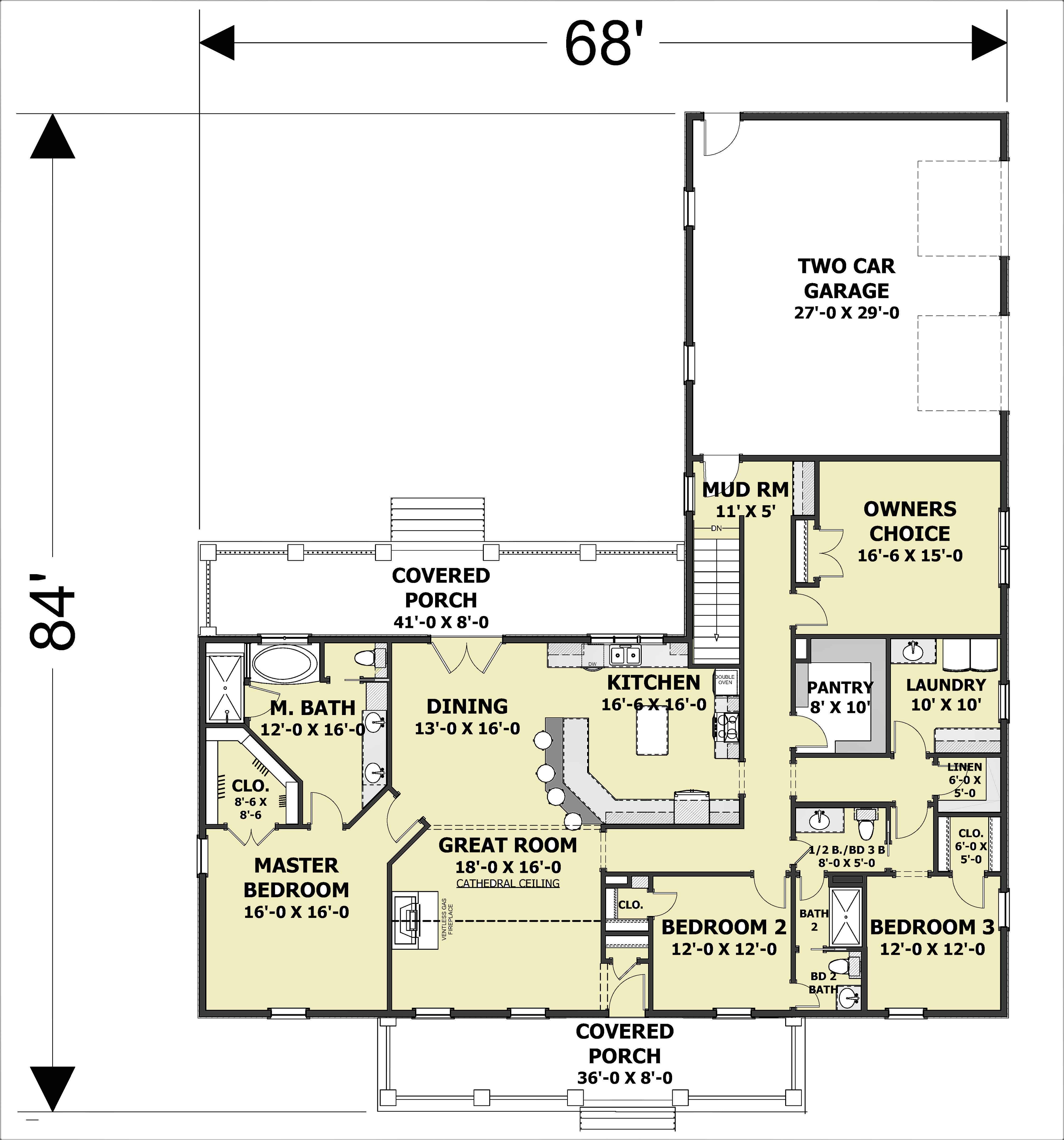 Floor Plan Main Level
