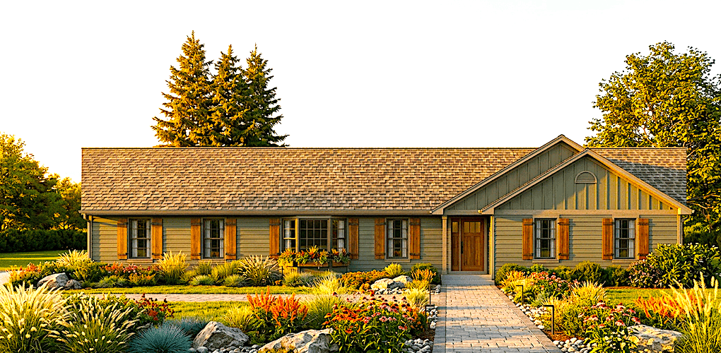 Main image for house plan # 6956