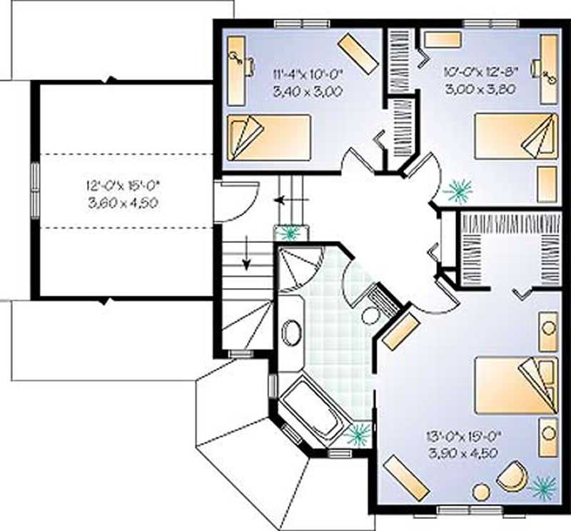 Upper Level Floor Plan